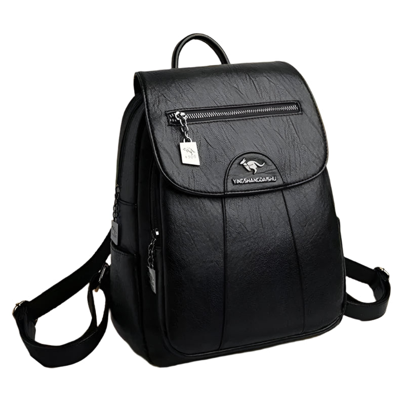 Vintage Leather Women’s Backpack – Fashionable Daily Commute & Travel Daypack