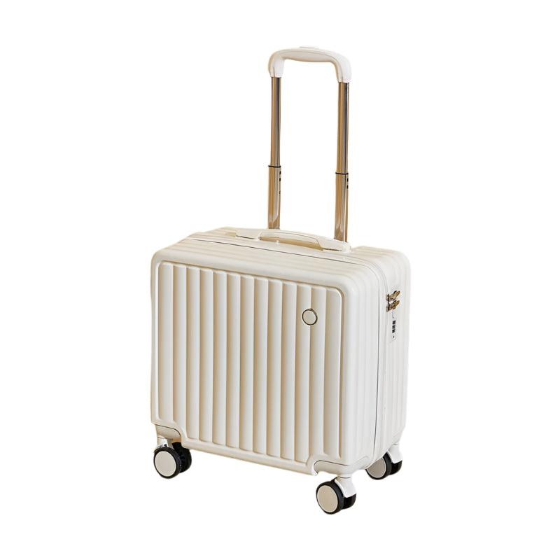 Travel Smart Aluminum Alloy Rolling Luggage with Cup Holder & Spinner Wheels