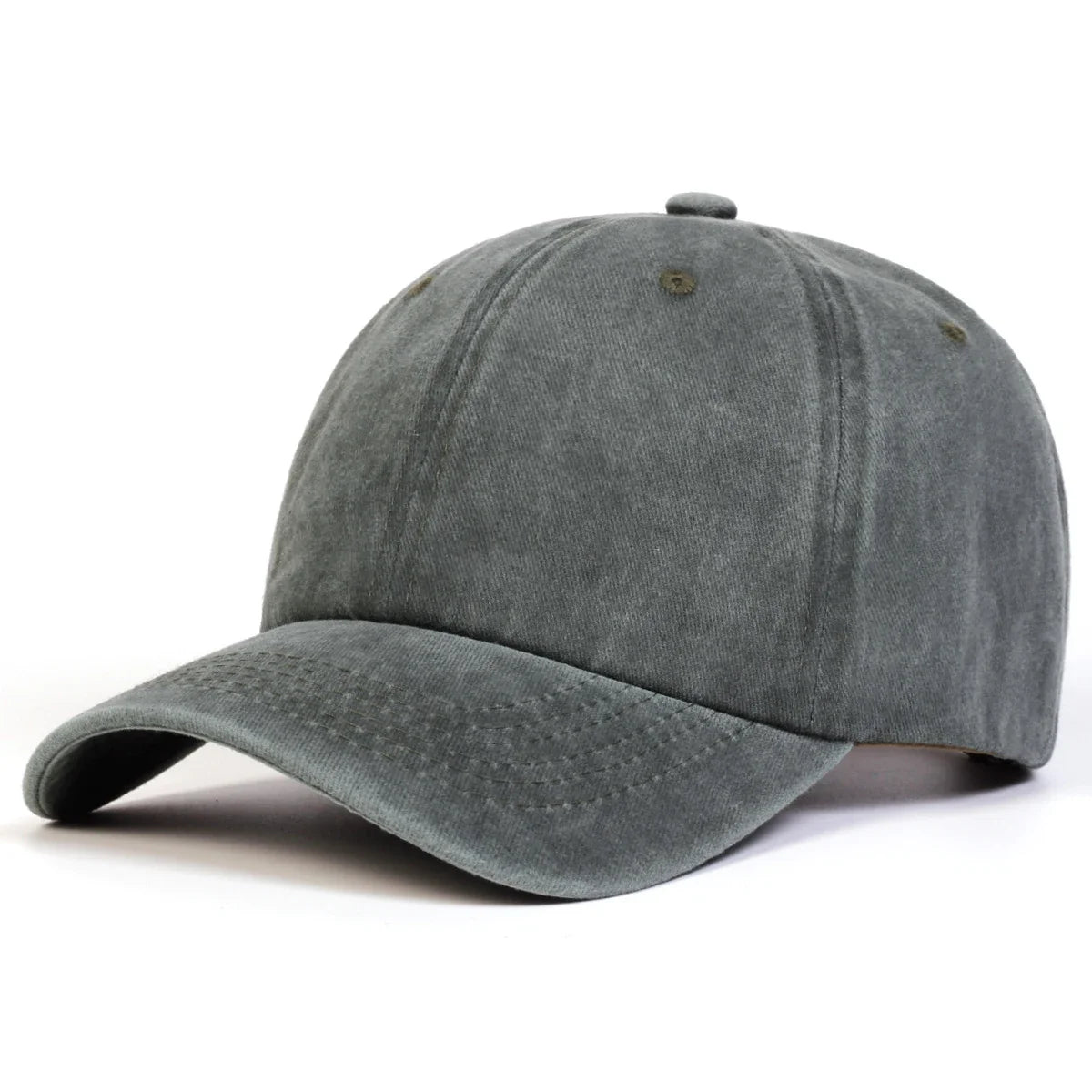 Light Wash Unisex Baseball Cap - Adjustable Casual Sun Hat