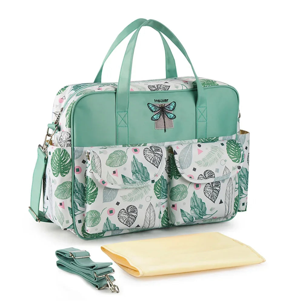 Insular Baby Diaper Bag: Fashion Nappy Stroller & Organizer Tote
