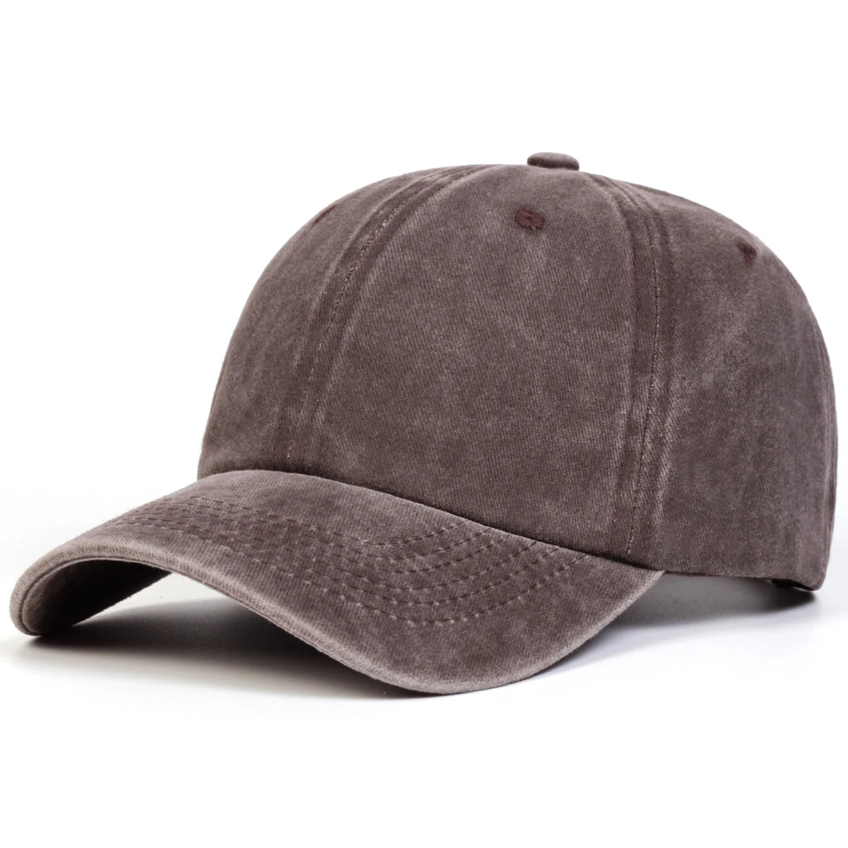 Light Wash Unisex Baseball Cap - Adjustable Casual Sun Hat