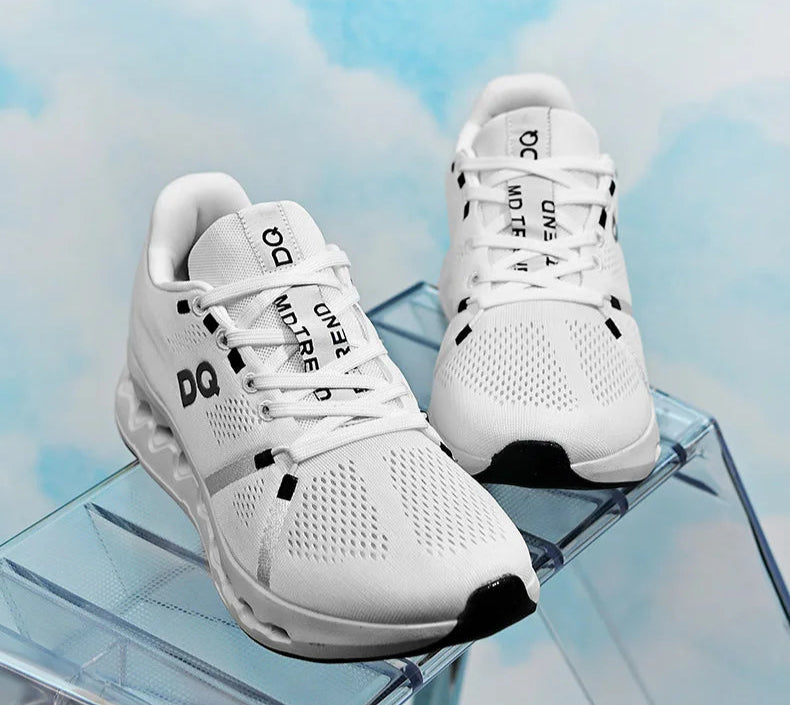 Breathable Mesh Running Shoes: Cushioning, Non-Slip Trainer Sneakers