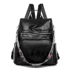 Vintage Leather Women’s Backpack – Fashionable Daily Commute & Travel Daypack