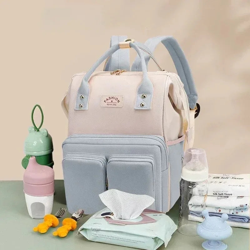 Women's Baby Bag Backpack: Large-Capacity, Waterproof, & Multifunctional