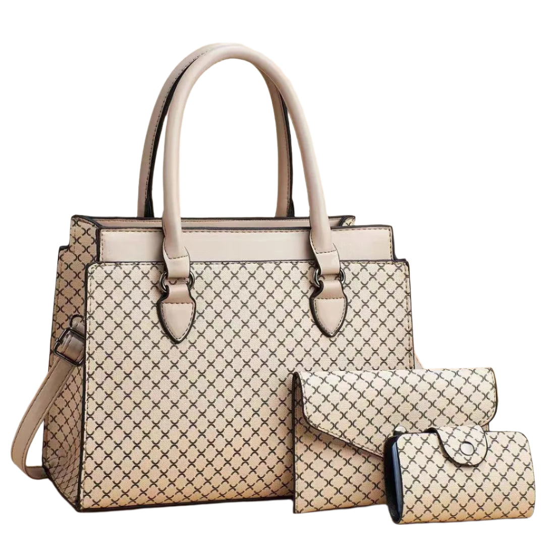 Color Block Retro Crossbody Tote – Women’s Large Capacity Handbag