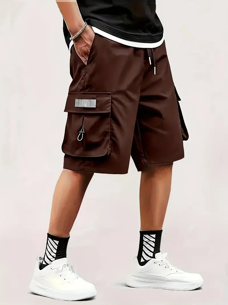 Men's Cargo Shorts: Outdoor Travel, Large Pockets, Thin & Durable