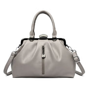 Women's Casual Tote Bag: Designer PU Leather Shoulder Crossbody