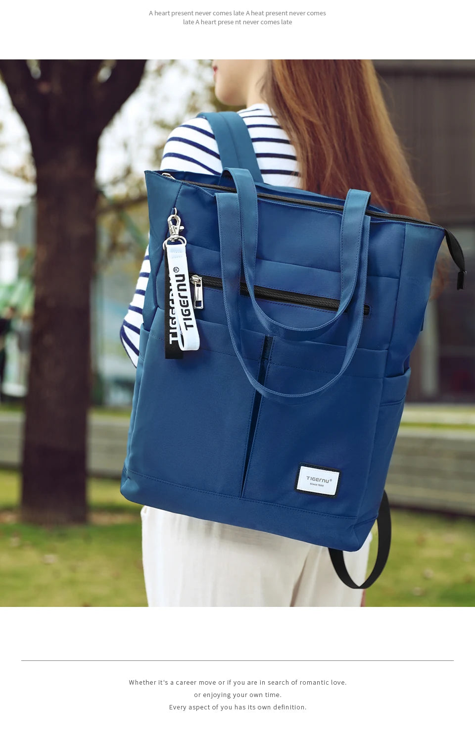Tigernu Tote Backpack: New Multiway Laptop Bag for Women/Girls