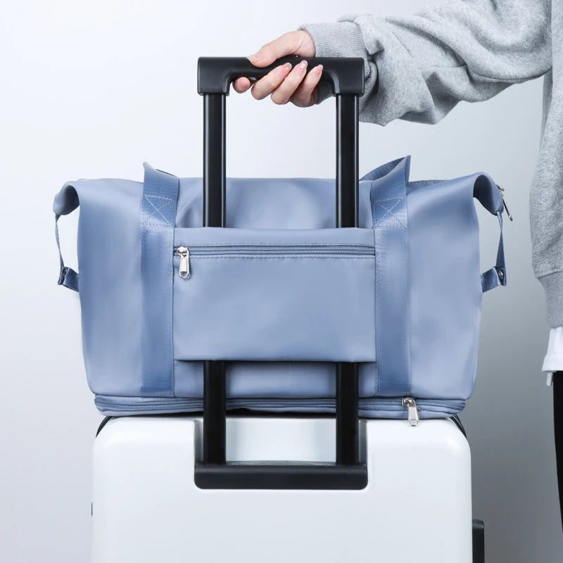 Large Capacity Portable Unisex Waterproof Travel Unisex Duffel Crossbody Bag