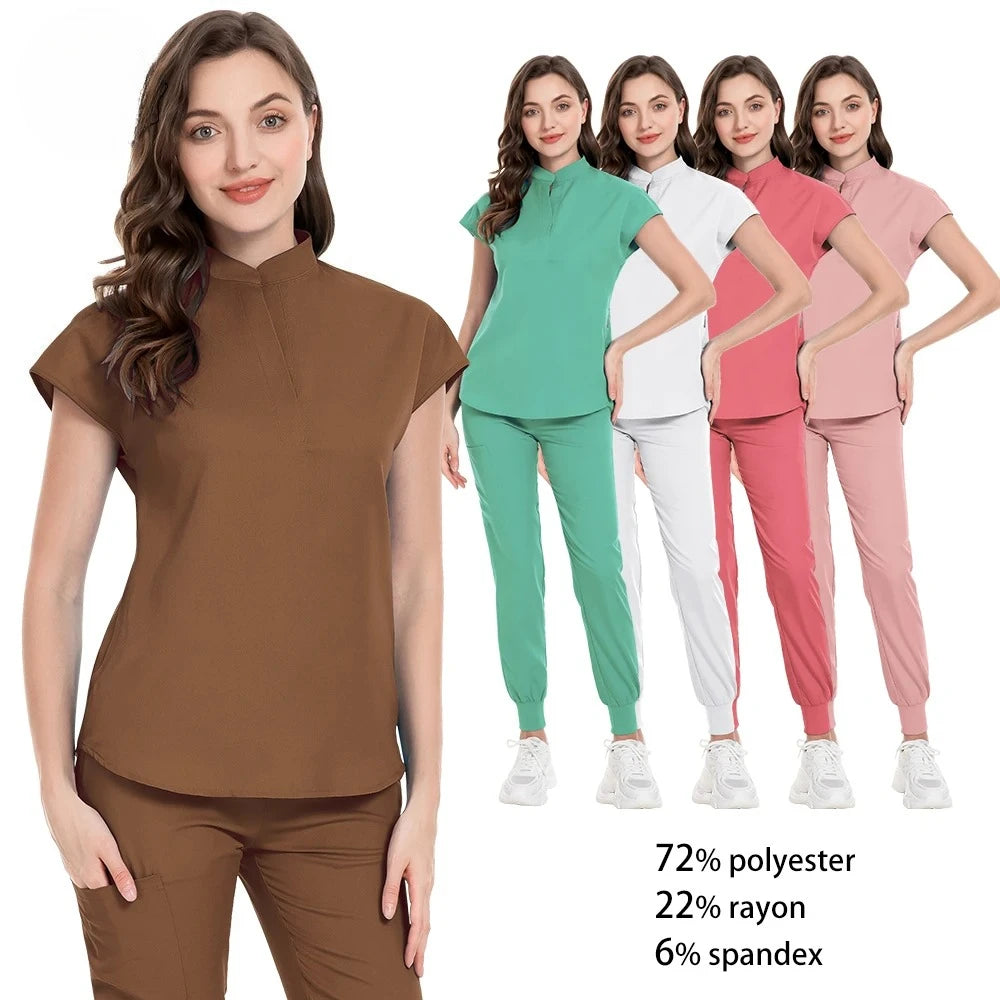 Comfort Unisex Medical Jogger Scrubs Set - Fashionable Workwear
