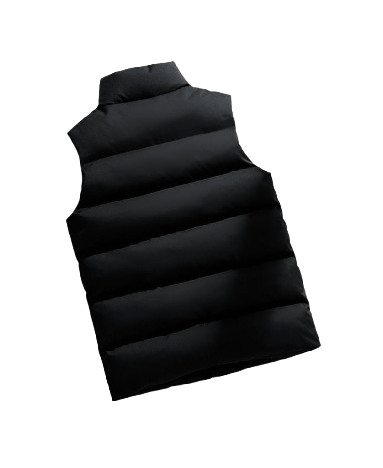Men's Warm Winter Vest Jacket - Padded Sleeveless Coat