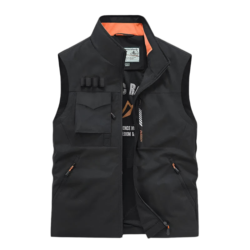Men's Tactical Fishing Vest – Multi-Pocket Quick Dry Outdoor Waistcoat