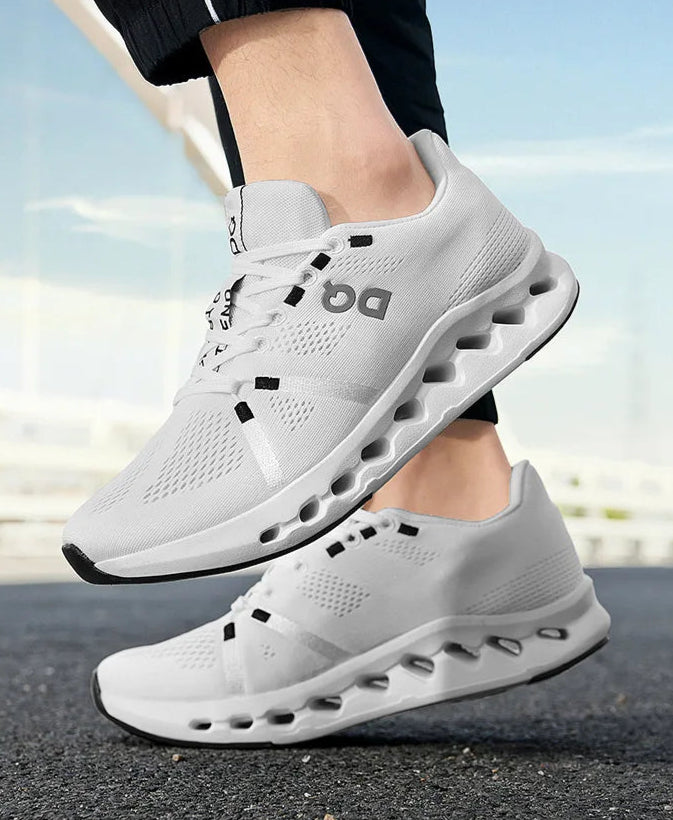 Breathable Mesh Running Shoes: Cushioning, Non-Slip Trainer Sneakers