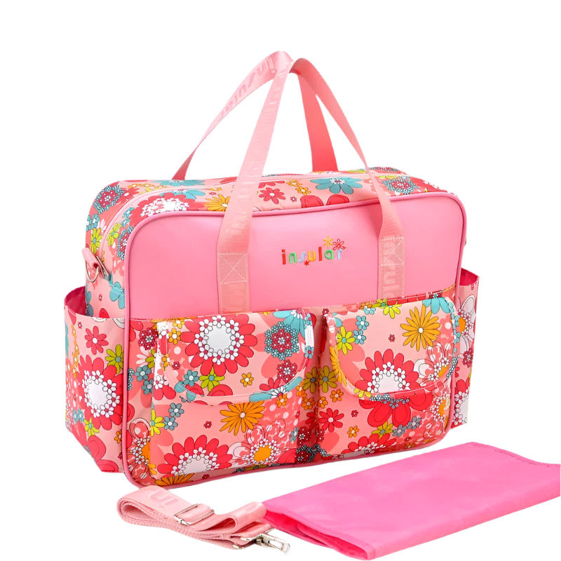 Insular Baby Diaper Bag: Fashion Nappy Stroller & Organizer Tote