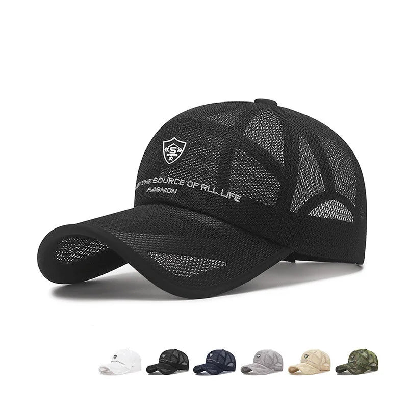 Mesh Unisex Mesh Fishing Hat – Summer Sun Protection Sun Hat Cap