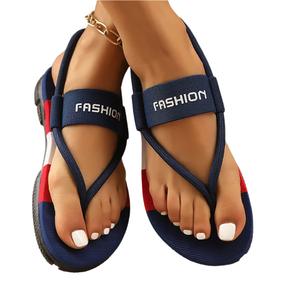 Unisex Beach Outdoor Sandals - Breathable Hemp Flip Flops Thicken