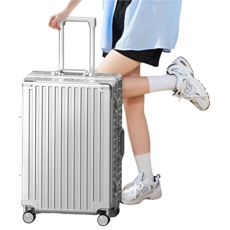 Unisex Fashion Spinner Rolling Luggage – Stylish & Durable Travel Suitcase