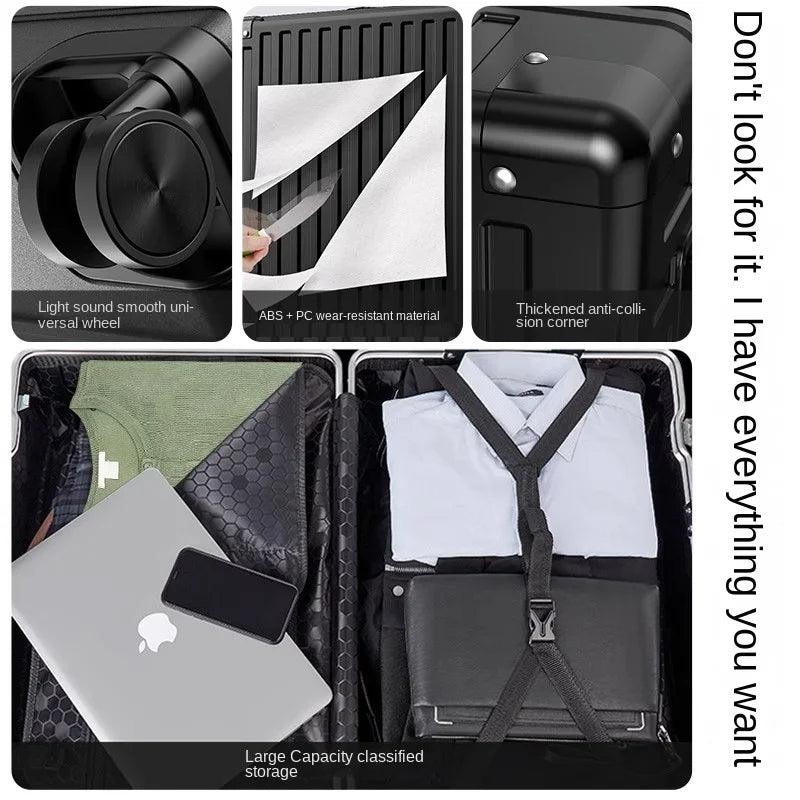 Unisex Fashion Spinner Rolling Luggage – Stylish & Durable Travel Suitcase