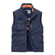 Men's Tactical Fishing Vest – Multi-Pocket Quick Dry Outdoor Waistcoat