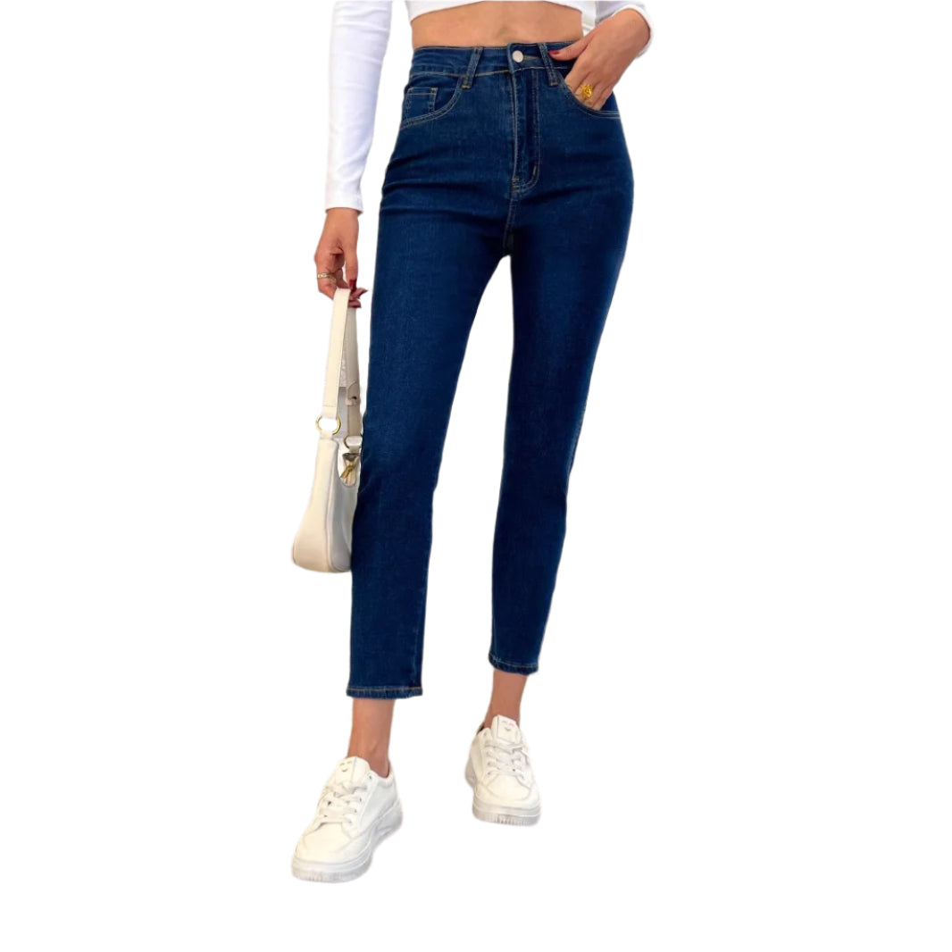 Women's Skinny Stretch Ankle Jeans - Simple Casual All Seasons