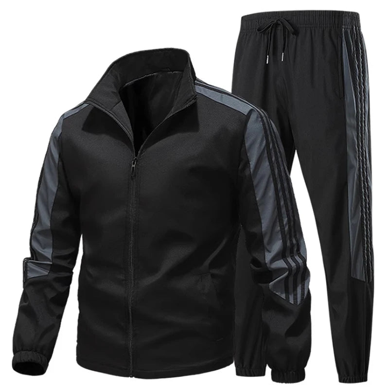 Men's Quick Dry Jogger Running Set: Loose Fit Outdoor Training Tracksuit