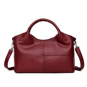 Genuine Brand Soft Leather Small Crossbody Tote – Casual Designer Shoulder Bag