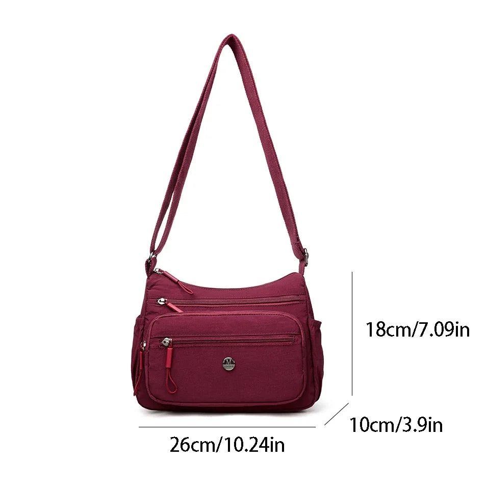 Quality Women's Bag: Large-Capacity Nylon Shoulder & Crossbody Bag