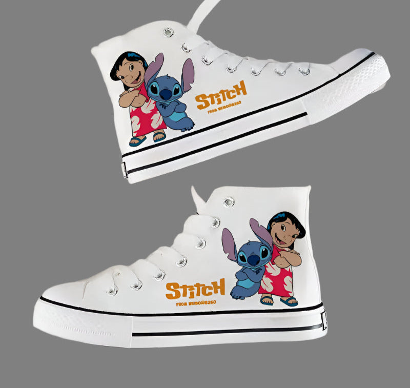 New Disney Canvas Shoes - Lilo & Stitch Buzz Lightyear Waterproof