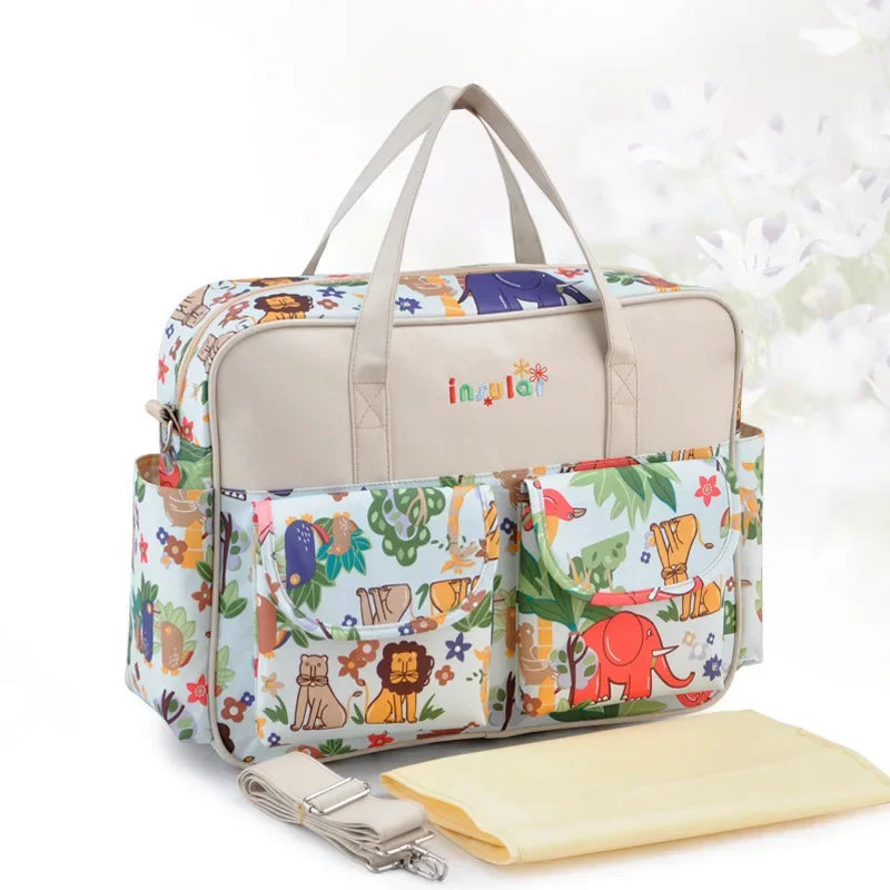 Insular Baby Diaper Bag: Fashion Nappy Stroller & Organizer Tote