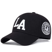 Unisex LA Embroidery Snapback Cap – Adjustable  Stylish Streetwear Hat