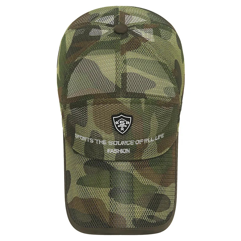 Mesh Unisex Mesh Fishing Hat – Summer Sun Protection Sun Hat Cap