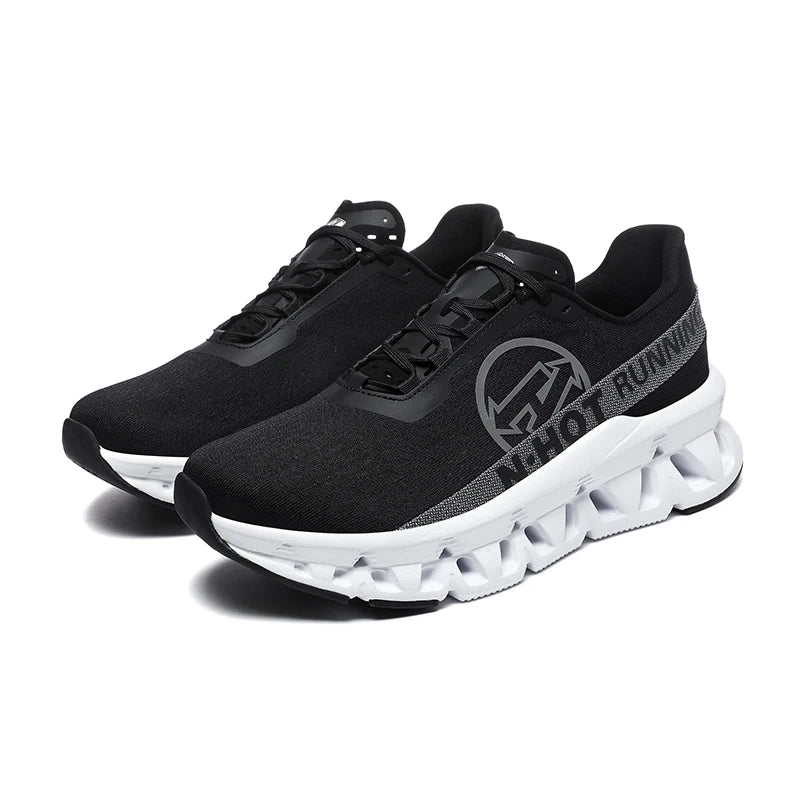 Men's Running Shoes: Breathable Mesh, Cushioning, Non-Slip Trainer