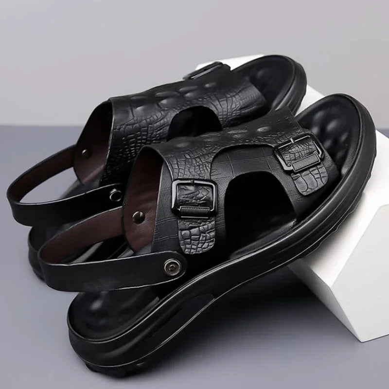 Men's Beach & Outdoor Sandals: New Designer Non-Slip Summer Sandals
