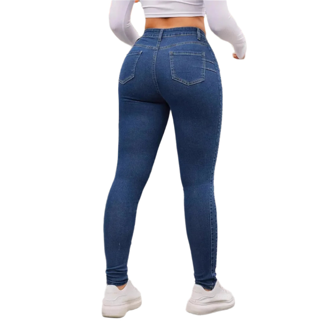 Women's Skinny Stretch Ankle Jeans - Simple Casual All Seasons