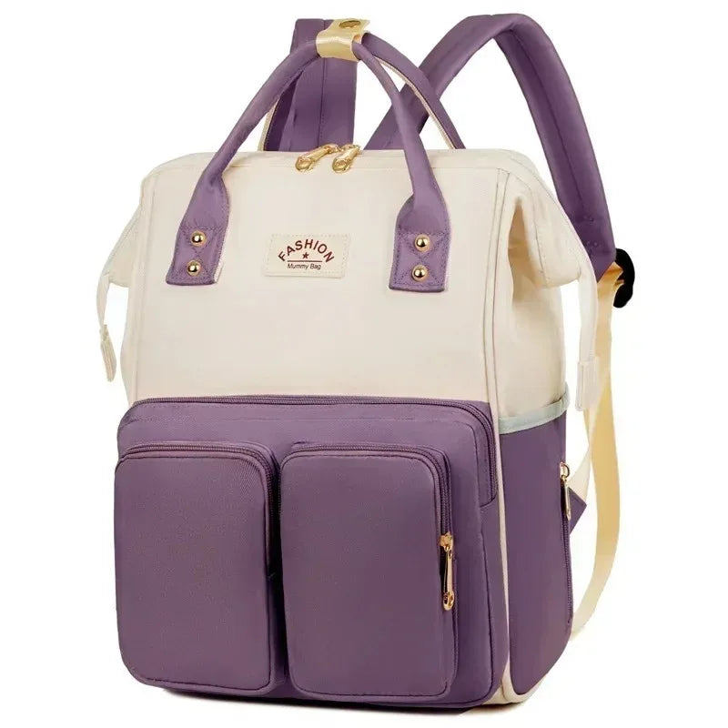 Women's Baby Bag Backpack: Large-Capacity, Waterproof, & Multifunctional