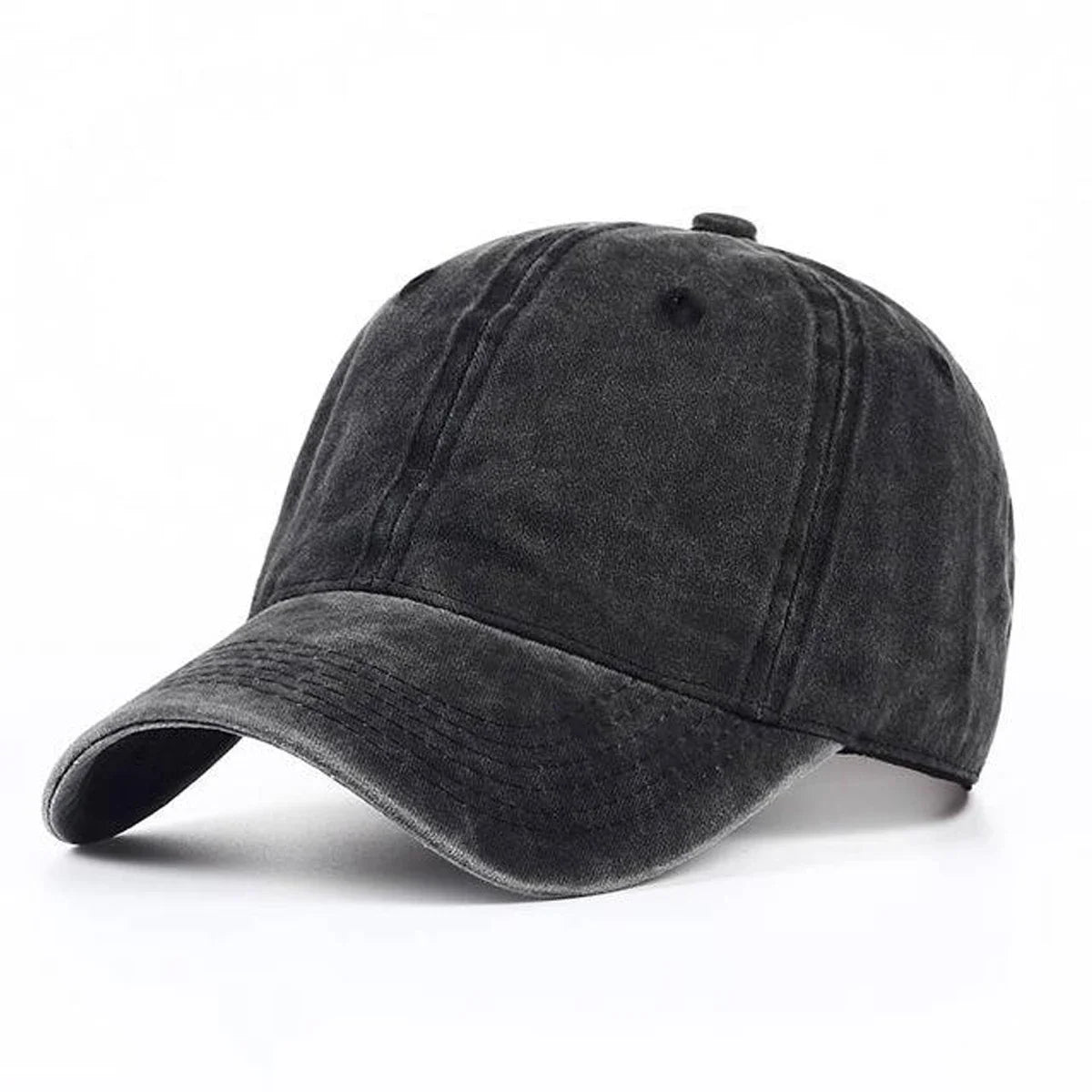 Light Wash Unisex Baseball Cap - Adjustable Casual Sun Hat