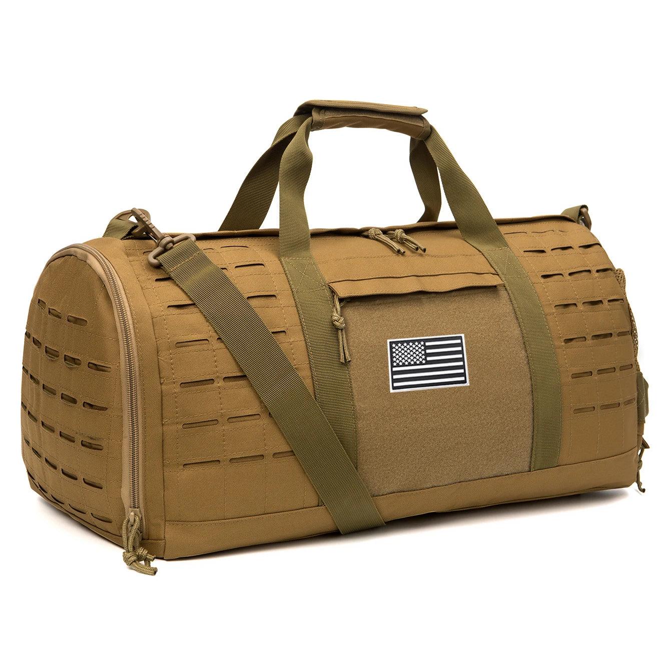 40L Tactical Sport Gym Duffel Bag – Multi-Purpose Travel & Fitness Bag for Mens - JVMCL