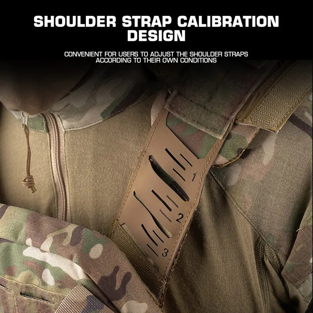 Comfort Lightweight MOLLE Quick Release Army Airsoft KZ Tactical Vest