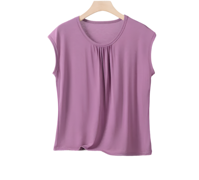 Plus size Modal Loose T-Shirt sleeveless solid color Casual Tank Tops XL to 8XL