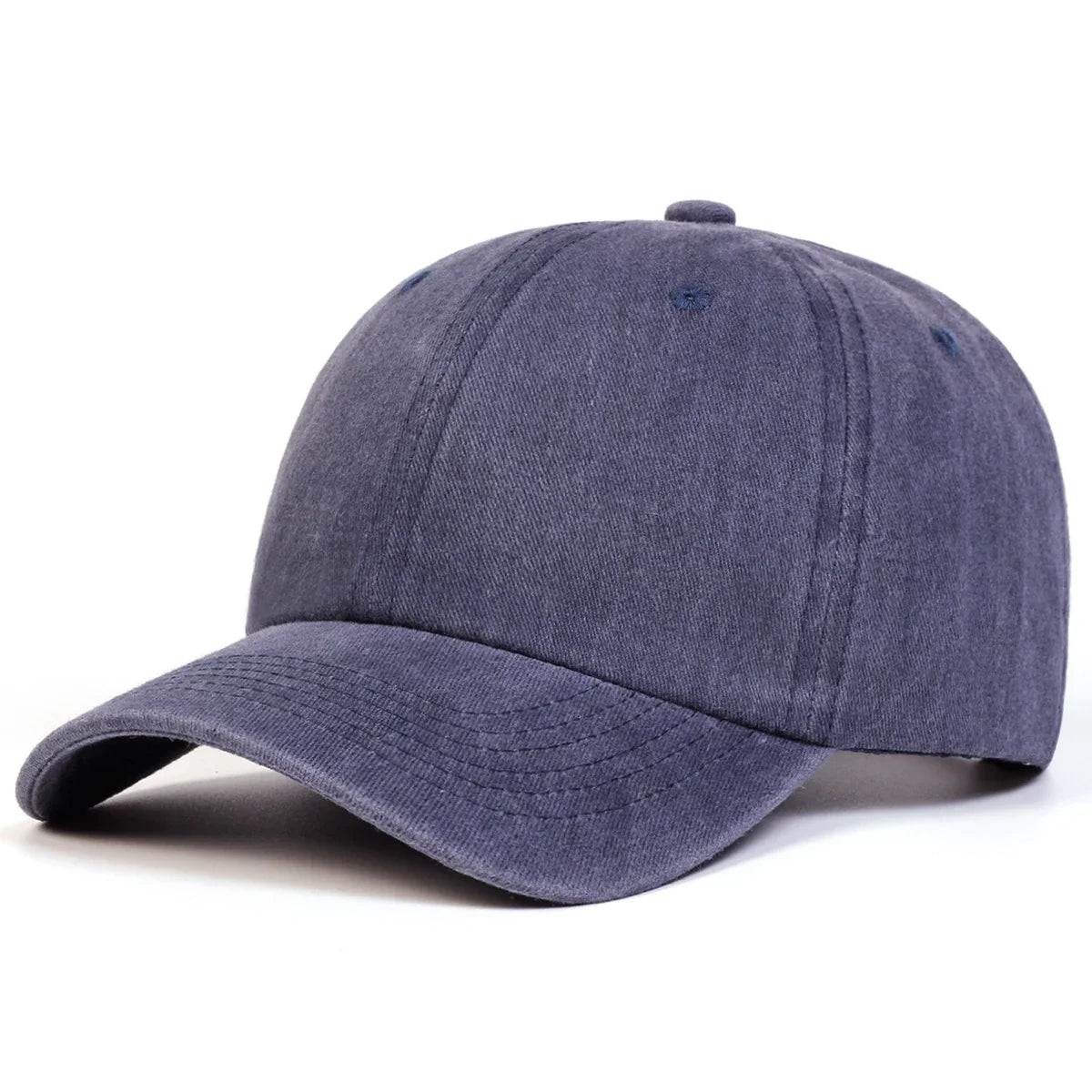 Light Wash Unisex Baseball Cap - Adjustable Casual Sun Hat