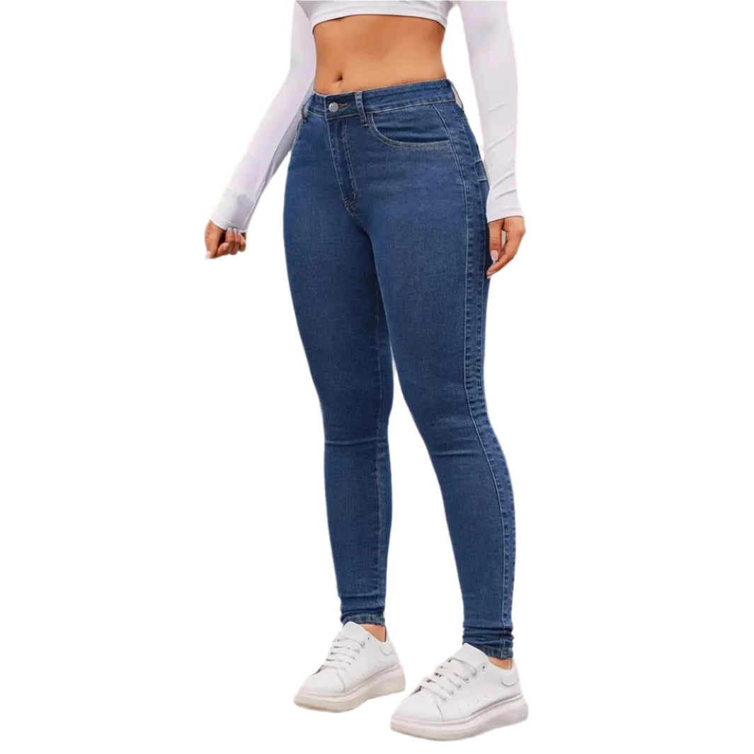 Women's Skinny Stretch Ankle Jeans - Simple Casual All Seasons
