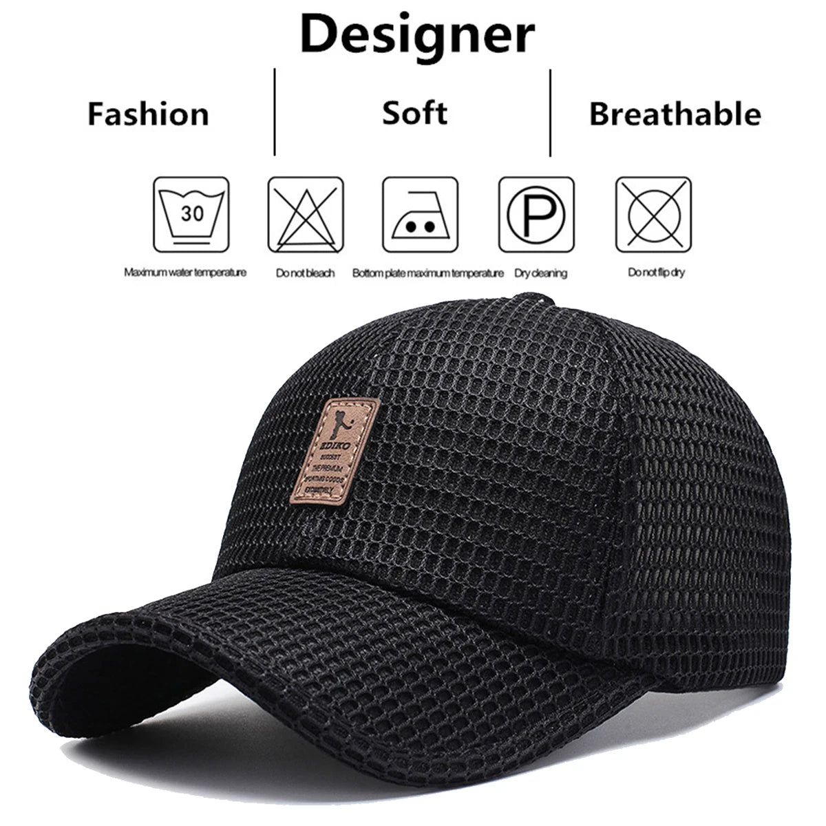 Everyday Shade Unisex Mesh Baseball Cap – Breathable Summer Hat Adjustable
