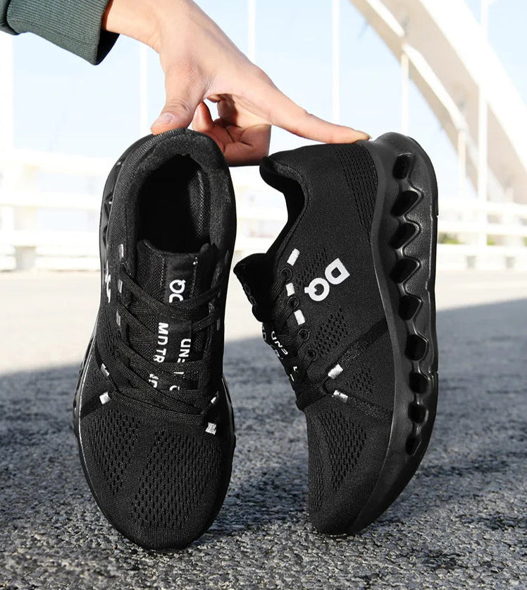 Breathable Mesh Running Shoes: Cushioning, Non-Slip Trainer Sneakers