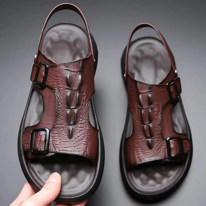 Men's Beach & Outdoor Sandals: New Designer Non-Slip Summer Sandals