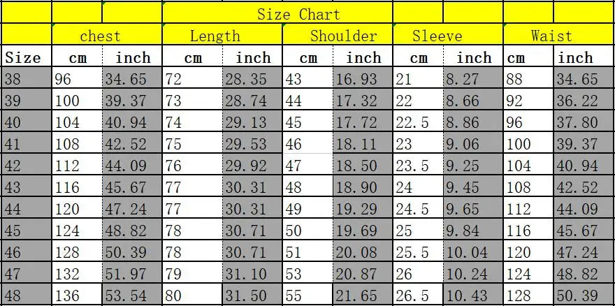 Short Sleeve Men’s 100% Cotton Oxford Plaid Summer wear Shirt –  7XL Chart