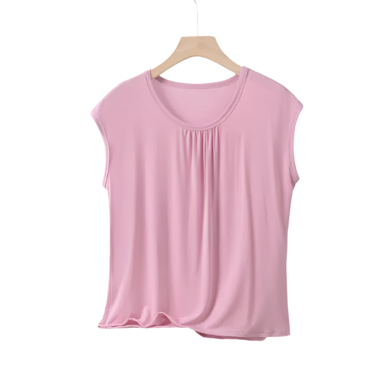 Plus size Modal Loose T-Shirt sleeveless solid color Casual Tank Tops XL to 8XL