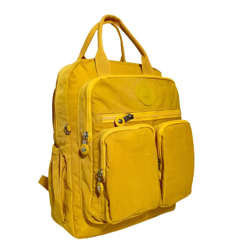 Versatile & Stylish – Waterproof Nylon Multi-Pocket Laptop Backpack for Women