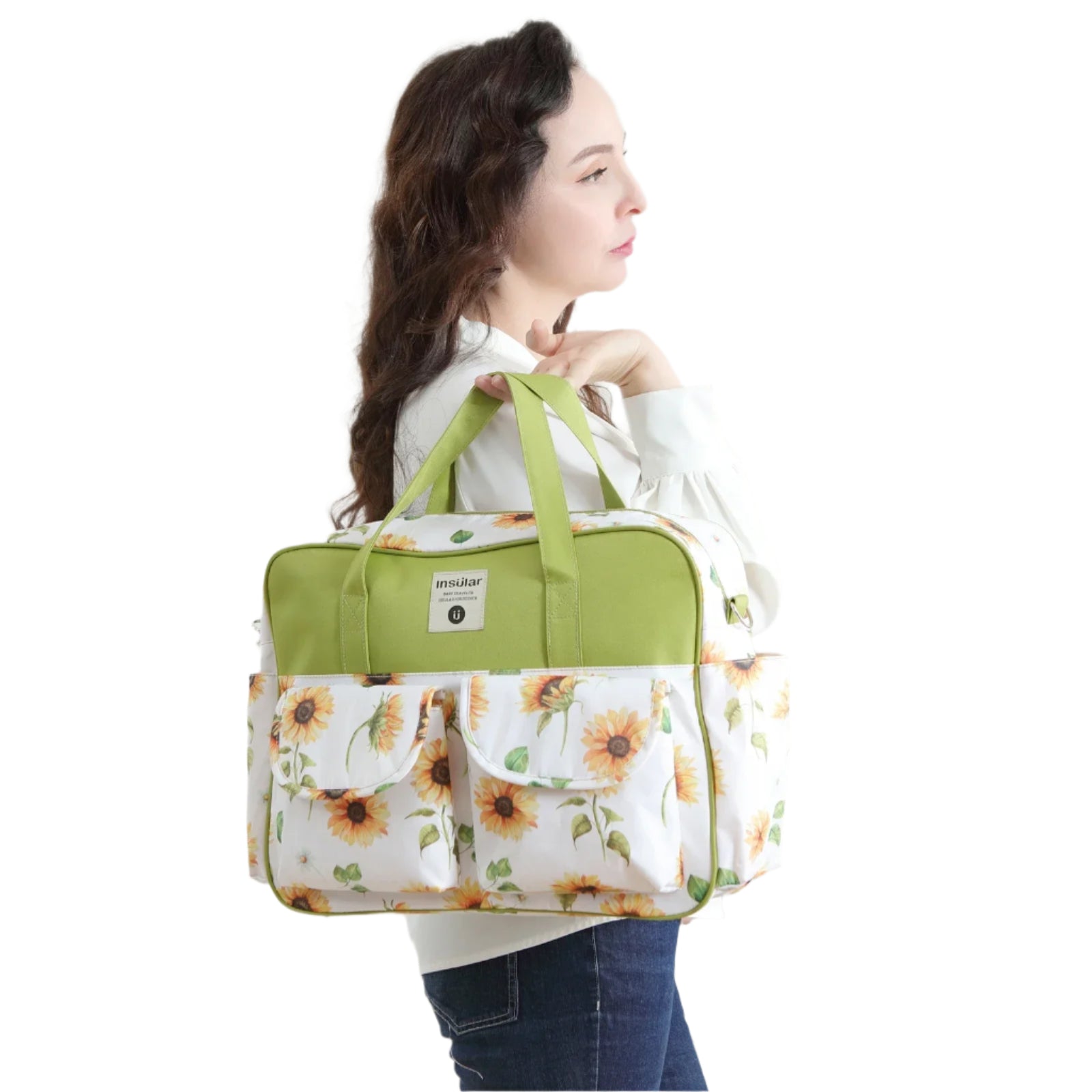 Insular Baby Diaper Bag: Fashion Nappy Stroller & Organizer Tote