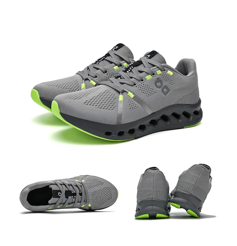 Breathable Mesh Running Shoes: Cushioning, Non-Slip Trainer Sneakers