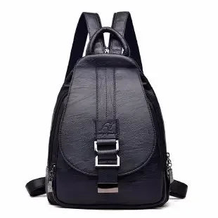 Vintage Leather Women’s Backpack – Fashionable Daily Commute & Travel Daypack